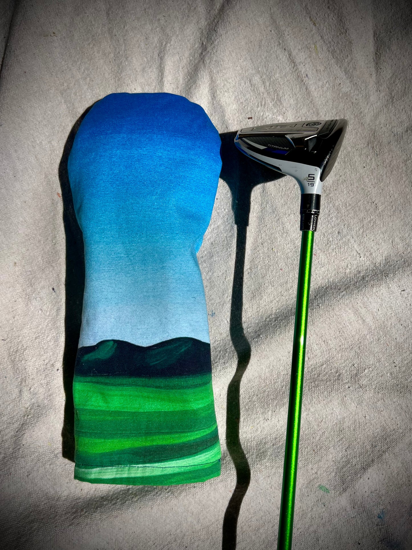 Lines in the Land — Fairway Wood Headcover